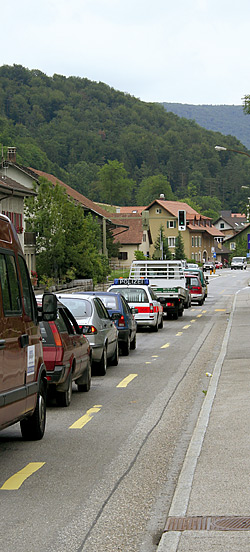 Der täglich Stau auf der H18